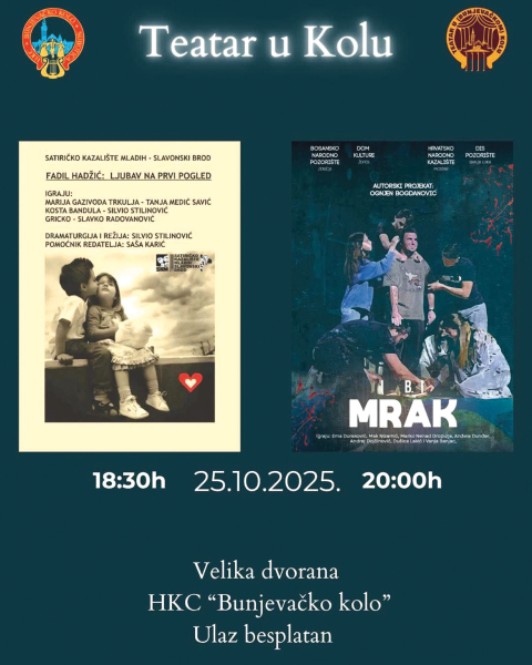 25. 10. Dani teatra