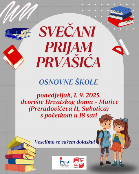 1. 9. – Svečani prijam prvašića