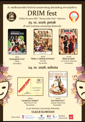 23. 10. - 24. 10. – VI. DRIM fest