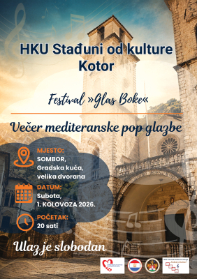 01. 08. - Večer mediteranske pop glazbe u Somboru