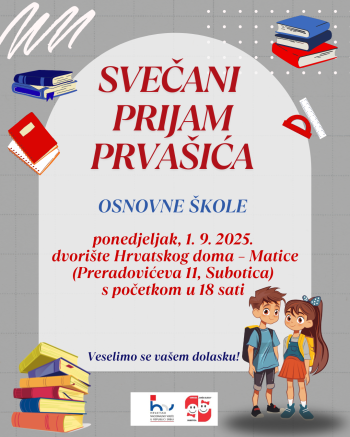 1. 9. – Svečani prijam prvašića