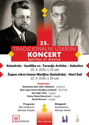 20.04-22.04 Uskrsni koncert u Subotici i Novom Sadu
