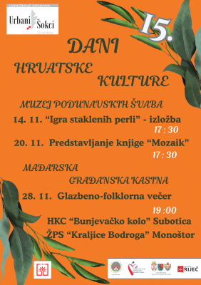 14.11. - 28. 11. 15. Dani hrvatske kulture