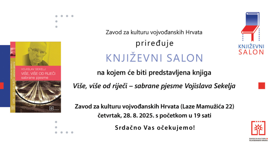 28. 8. Književni salon