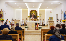 - (U Beški blagoslovljen pastoralni centar  / )