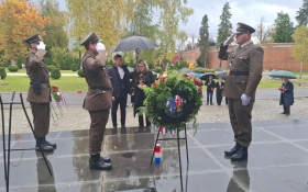 - (Jasna Vojnić položila vijenac za braću Abjano / )