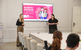  - (Učenici iz Politehničke škole na praksi u »Hr / )