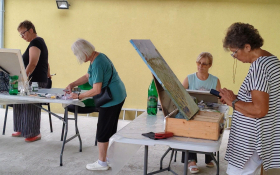  - (Slikarska kolonija Likovnog kluba »Božidar Bo / )