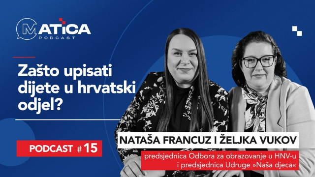 Zašto upisati dijete u nastavu na hrvatskom?