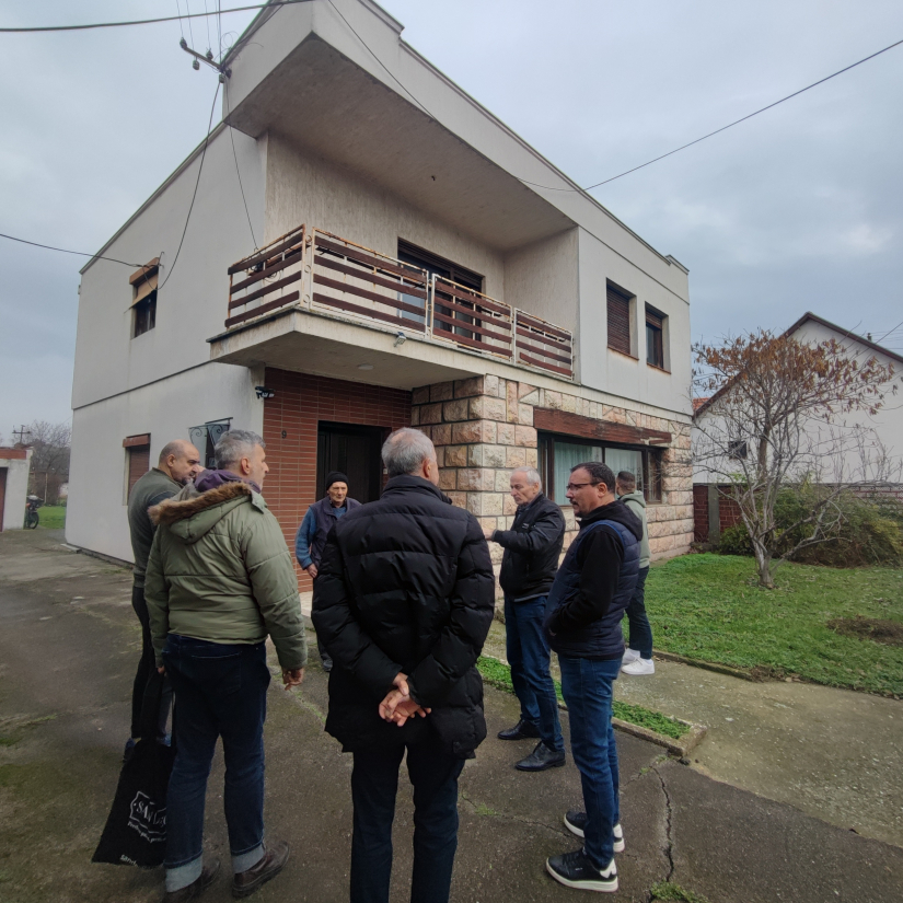 Predsjednik IO HNV-a Marinko Katić u posjetu maloj matici u Šidu