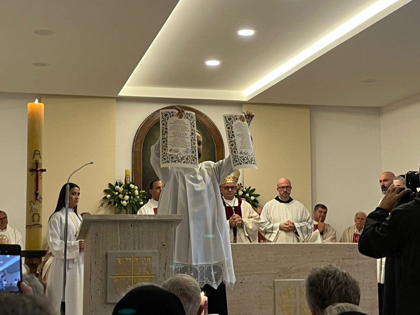 Svečano posvećenje župne crkve i oltara u Beški