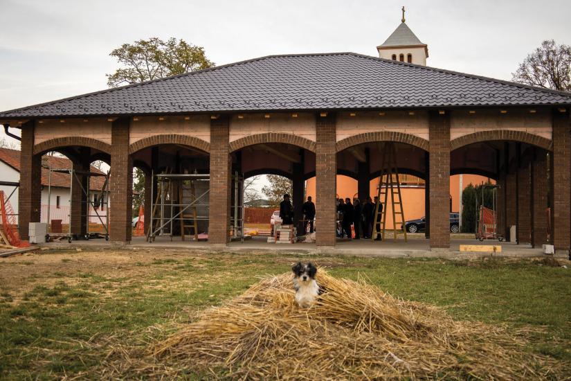 Impozantna sjenica upotpunila  risarski salaš u Đurđinu