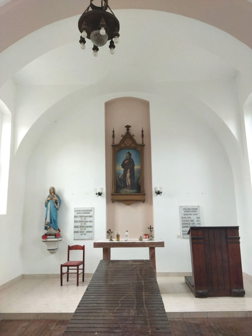 Kapela sv. Roka na Katoličkom groblju u Bačkoj Palanci