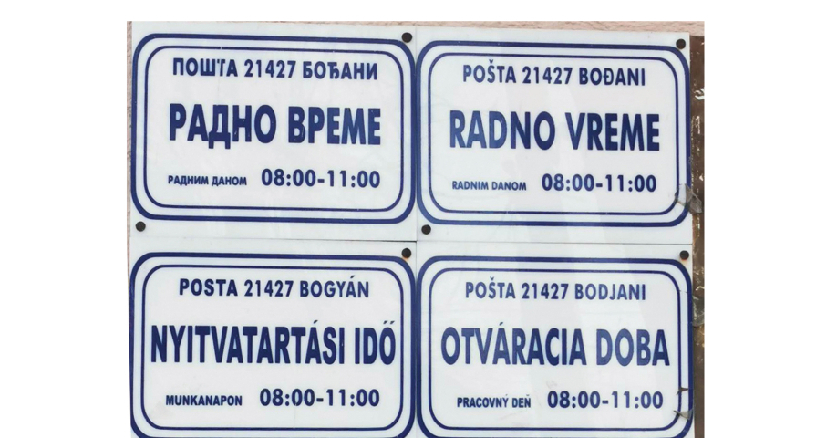 Službena uporaba jezika i pisma –...