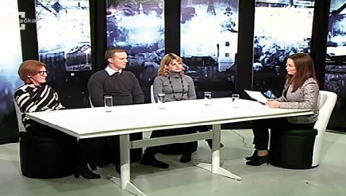 Predstavnici HNV-a na Vinkovačkoj TV