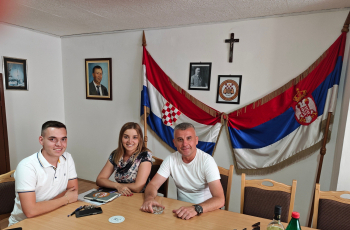 Kaurić u posjeti HKPD »Stjepan Radić« u Novom Slankamenu