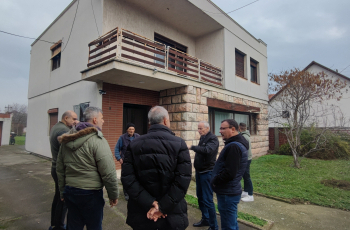 Predsjednik IO HNV-a Marinko Katić u posjetu maloj matici u Šidu