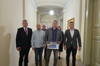 DSHV predao listu »Za pravedan Sombor!« za lokalne izbore u Somboru