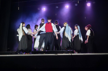 Zajednički nastup folklornih ansambala iz Subotice i Temerina