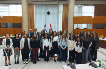 Međunarodni dan djevojčica: Prijem za buduće liderice iz nacionalnih zajednica