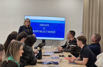 Jasna Vojnić na akademiji SNV-a o položaju Hrvata u Srbiji