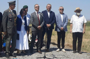 Komemoracija poginulim vojnicima u Bitki kod Petrovaradina održana na brdu Vezirac