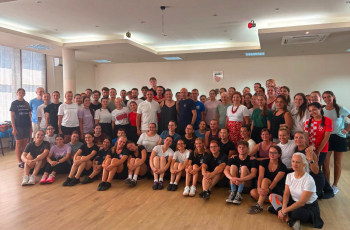 Polaznice iz Sonte na Ljetnjoj školi hrvatskog folklora