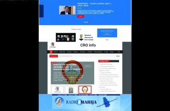 Internetske stranice medija i medijskih proizvoda te drugih udruga i institucija