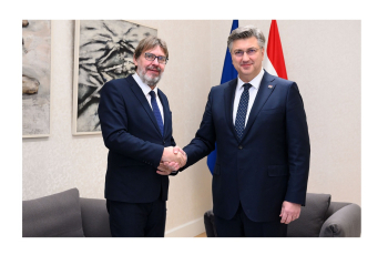 Plenković primio Žigmanova uoči izbora: Važna politička zastupljenost Hrvata na svim razinama