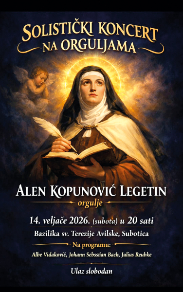 14. 02. Solistički koncert na orguljama