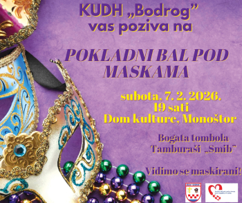 07. 02. Pokladni bal pod maskama u Monoštoru Dom kulture, Monoštor