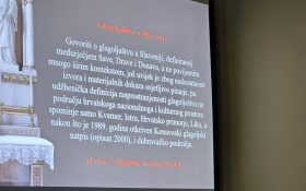  - (Predavanje o glagoljici / )