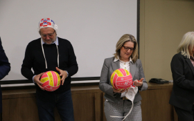 Susret s hrvatskim vaterpolistima u Beogradu