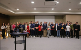 Susret s hrvatskim vaterpolistima u Beogradu