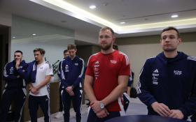 Susret s hrvatskim vaterpolistima u Beogradu