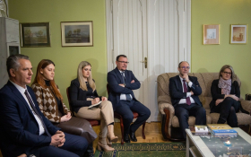 Stier s predstavnicima UBH »Dužijanca« 