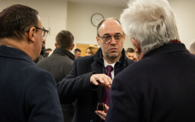 Stier s predstavnicima UBH »Dužijanca« 