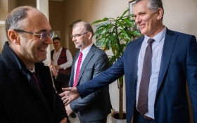 Stier s predstavnicima UBH »Dužijanca« 