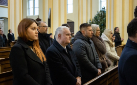 Stier s predstavnicima UBH »Dužijanca« 