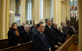 Stier s predstavnicima UBH »Dužijanca« 