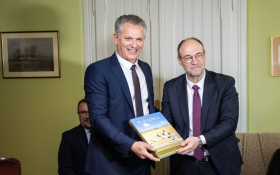 Stier s predstavnicima UBH »Dužijanca« 