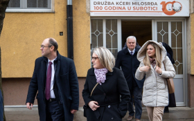 Stier s predstavnicima UBH »Dužijanca« 