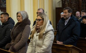 Stier s predstavnicima UBH »Dužijanca« 