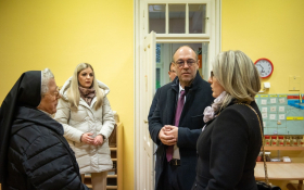 Stier s predstavnicima UBH »Dužijanca« 