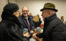 Stier s predstavnicima UBH »Dužijanca« 