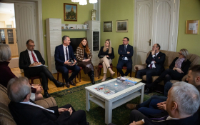 Stier s predstavnicima UBH »Dužijanca« 