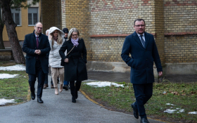 Stier s predstavnicima UBH »Dužijanca« 