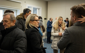 Stier s predstavnicima UBH »Dužijanca« 