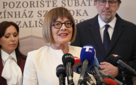  - (Otvorena nova zgrada Narodnog kazališta u Sub / )