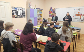  - (Ogledni sat hrvatskog jezika u Hrvatskom domu / )